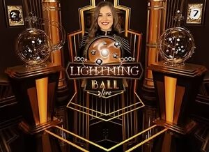 라이트닝 볼 게임쇼, 번호/볼 추첨과 라이트닝 배수 연출 화면