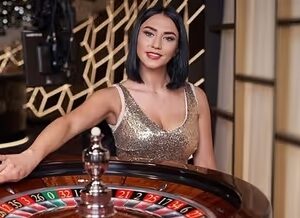 에볼루션 라이브 룰렛, 딜러 진행과 멀티 카메라가 적용된 화면