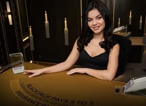 에볼루션 카지노의 살롱 프리베 블랙잭, 1인 전용 프라이빗 테이블과 전담 딜러