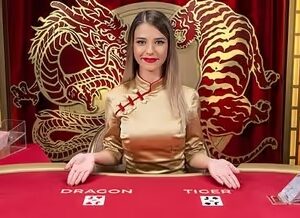 드래곤 타이거 테이블, 카드 1장 대결과 타이/수티드 타이 패널